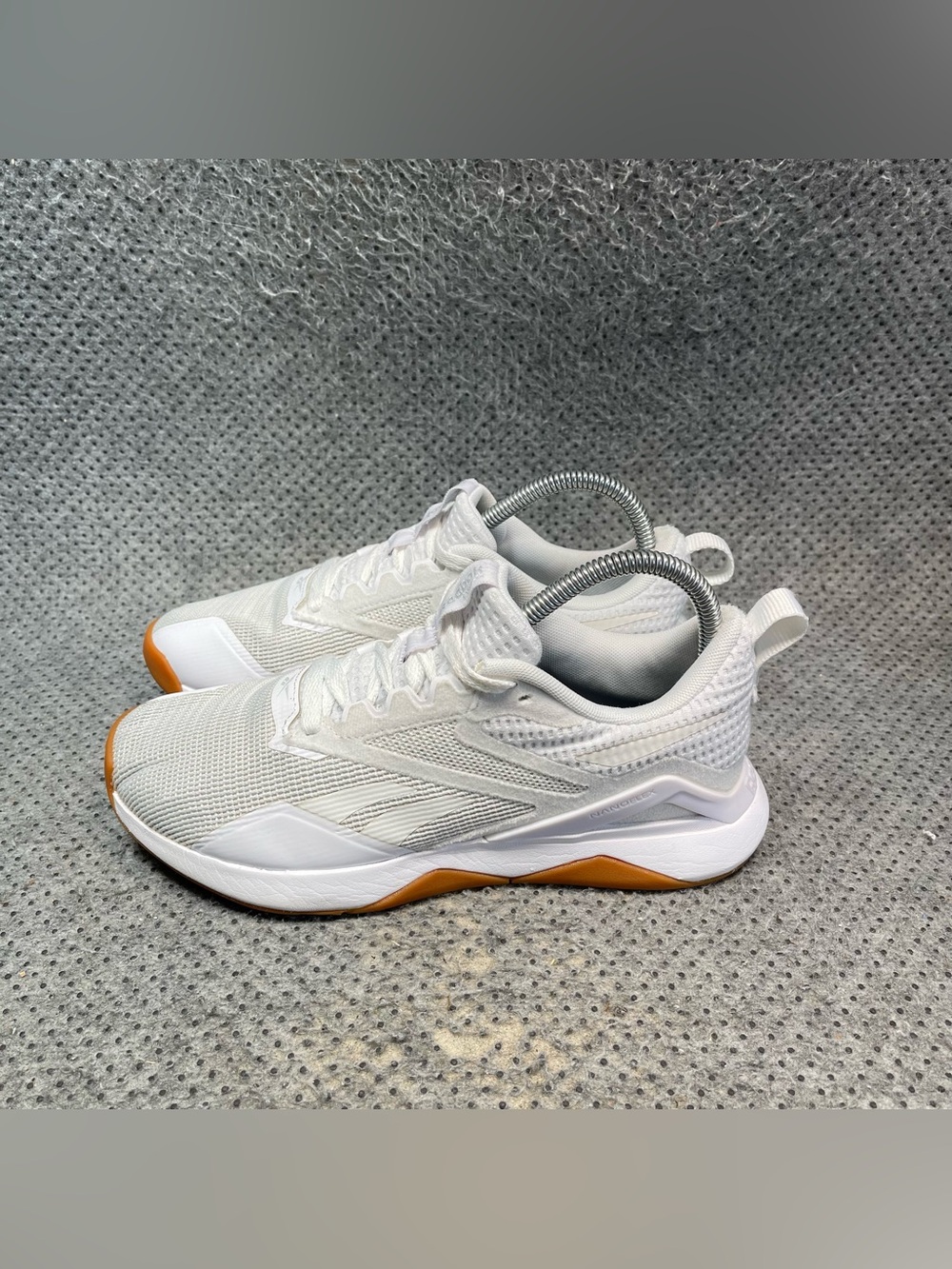 Reebok Nanoflex TR 2 White Running Shoes Size 6.5 Women’s